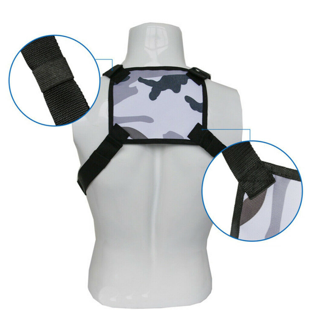 Chest Bag Vest Sports Running Chest Rig Pouch Recon Bag Organizer Holder