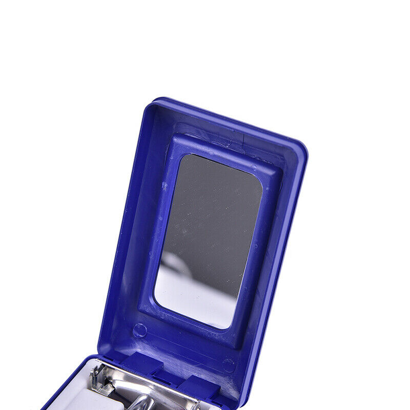 Stain Steel Razor Double Edge Blade Safety Shaver Handle Holder Blade Mir.l8