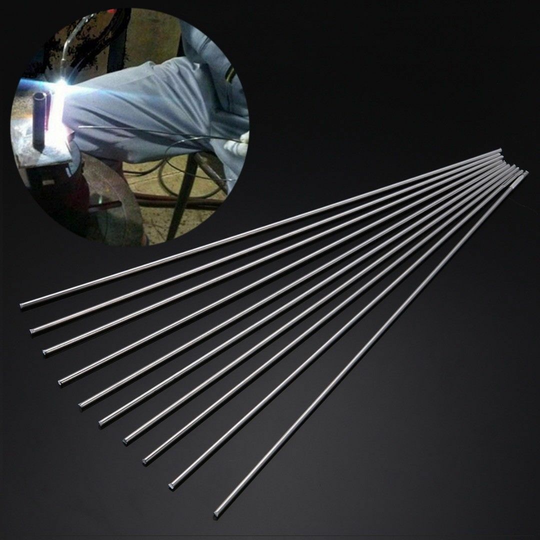 10pcs Aluminum Wire Brazing Solution Welding Flux-Cored Rods Low Temperature Wel