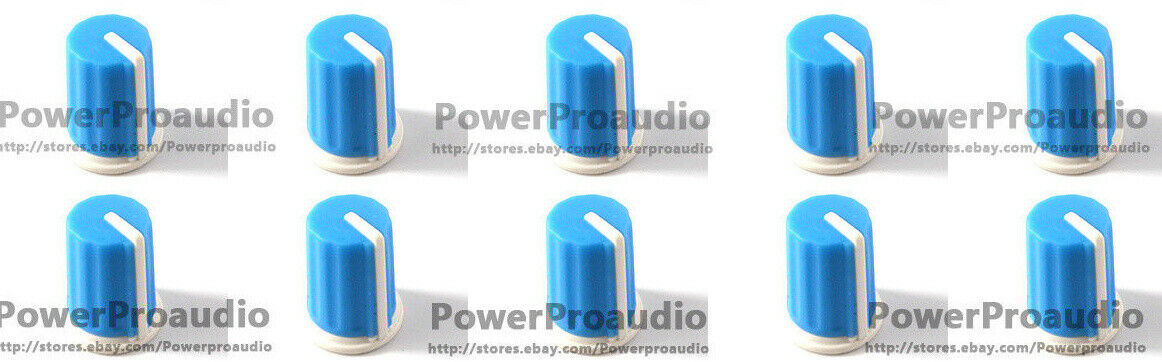 10PCS Blue EQ Rotary Knob DAA1176 DAA1305 BLACK For Pioneer DJM800 900 2000 NXS
