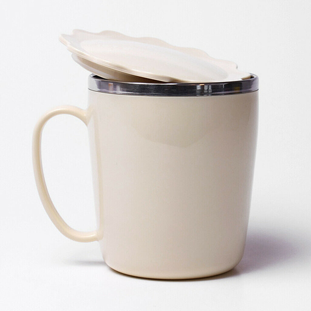 2 Pcs Steel Nursing Cup for Liquid Diet for Elderly Patient parturient