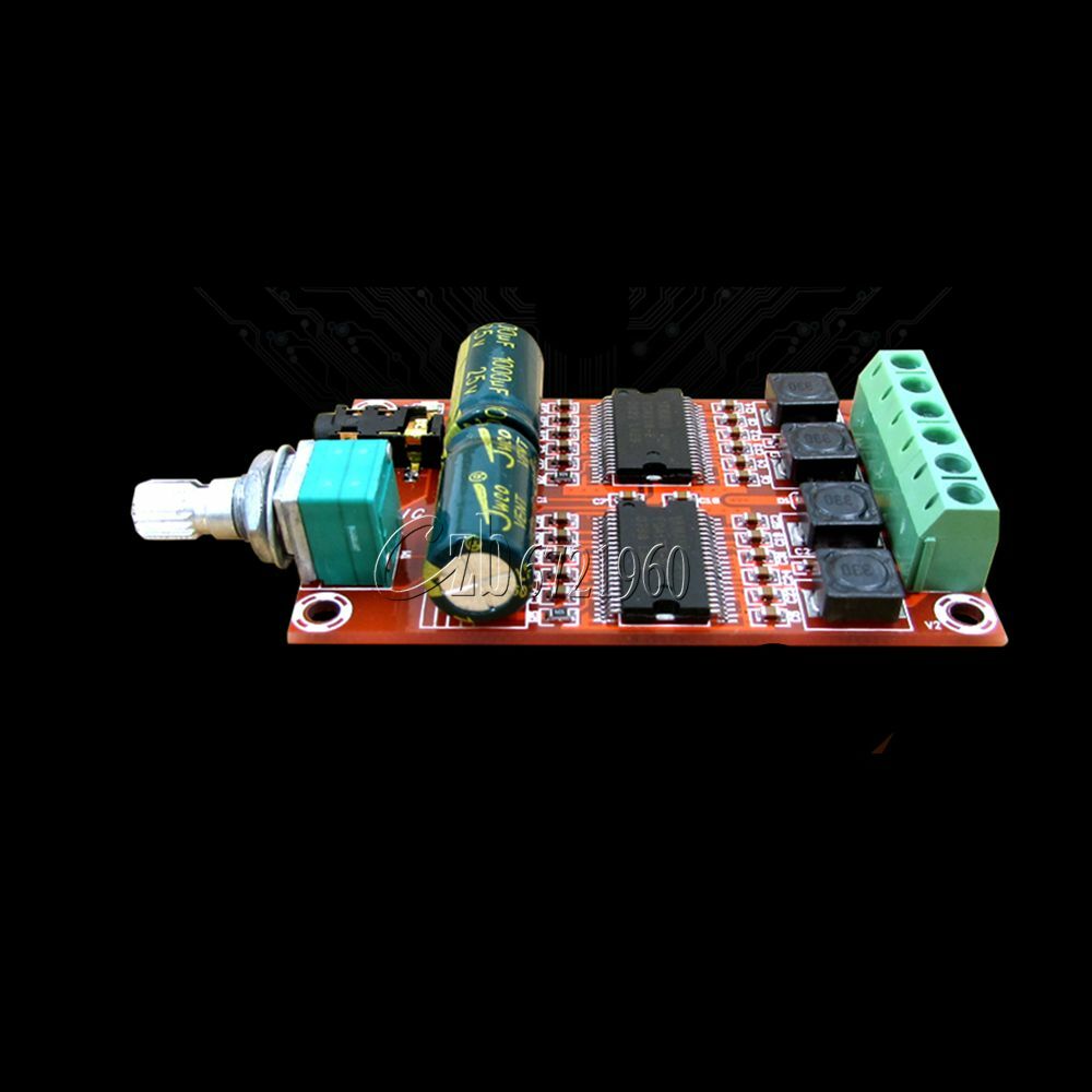 For Yamaha 20W+20W Digital Stereo Class D Amplifier Board audio AMP DC 12V CAR
