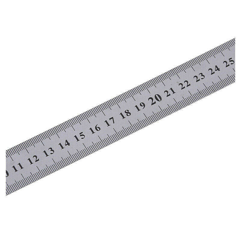 Stainless Steel Ruler Measure Metric Function 30cm 12Inch L6K2K2