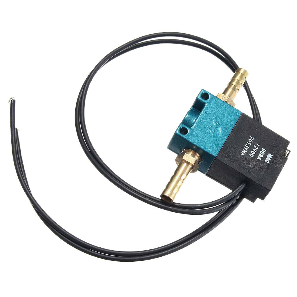 2X 3 Port 12V Electric Boost Control Solenoid Valve for Car Any Seat Turbo