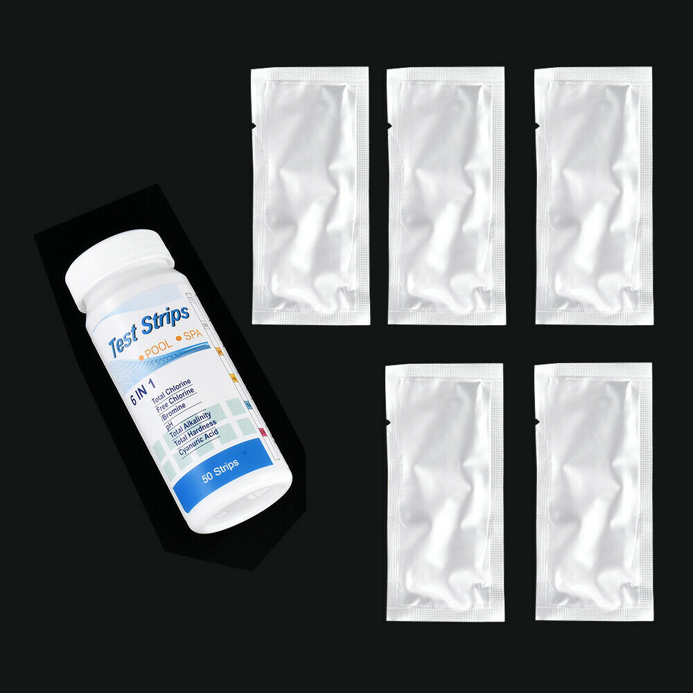 50x Swim Pool/Spa/Hot Tub Test Strips Chlorine/Bromine Alkalinity pH US Lots