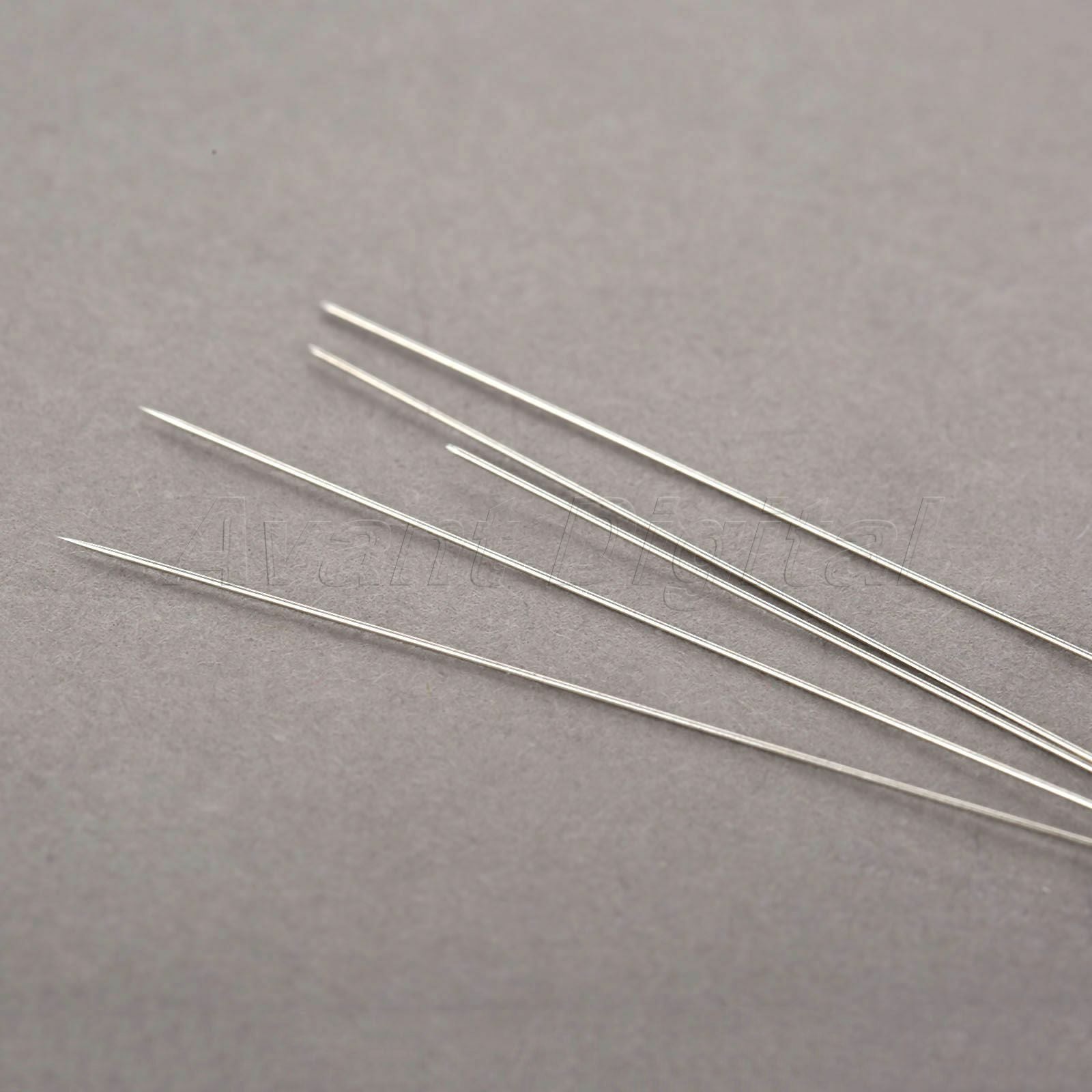 50pcs Stainless Steel 0.3mm 1R Permanent Eyebrow Needles Tattoo Makeup Accessory