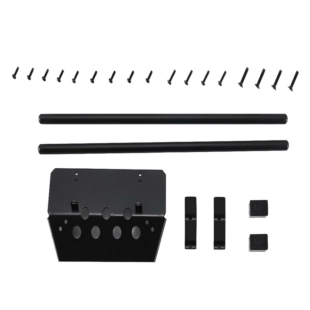 TRX6 TRX4 G500 G63 Metal Rear Bar Chassis Protection + Rear Bar Black