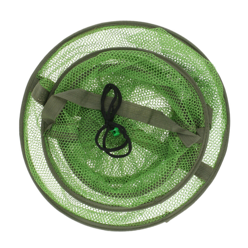 Fish Shrimp Minnow Cage Fishing Bait Trap Cast Dip Net Cage Fish Basket