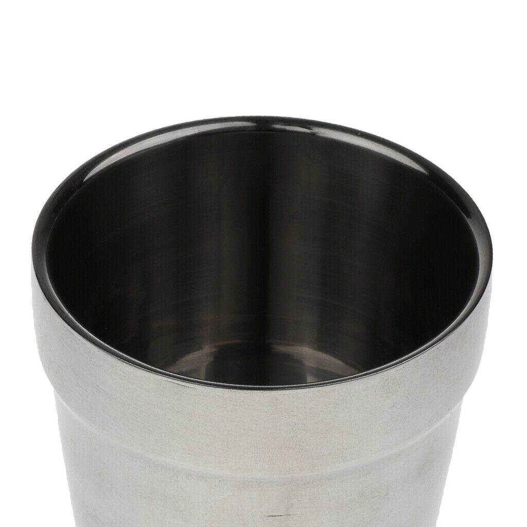 2 Pieces Stainless Steel Pint Cups Water Tumblers, Unbreakable And Stackable