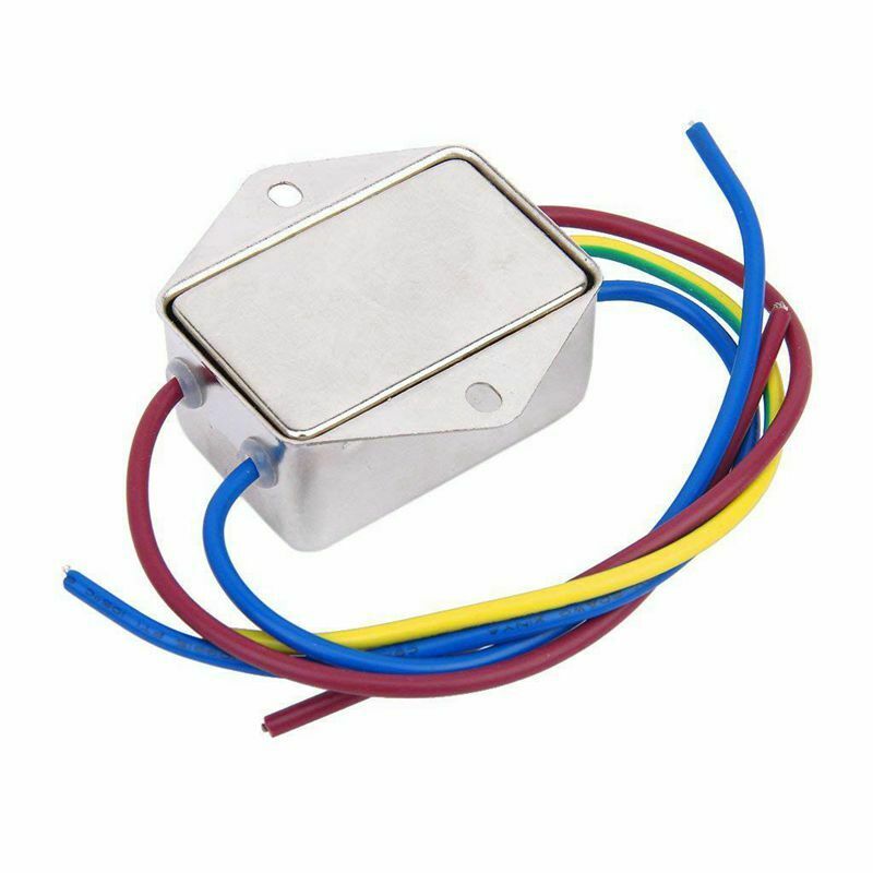 Mains Filter Power EMI Filter HA28W-6A 50 / 60Hz 250V AC U1J9J9