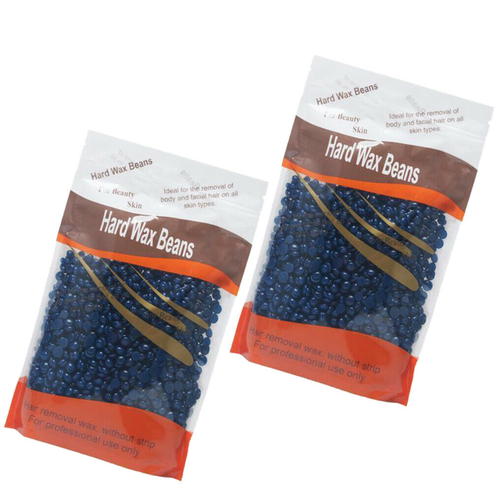 2x300g Depilation Heater Wax Wax Beads Wax Beans Epilator Stripping Depilage