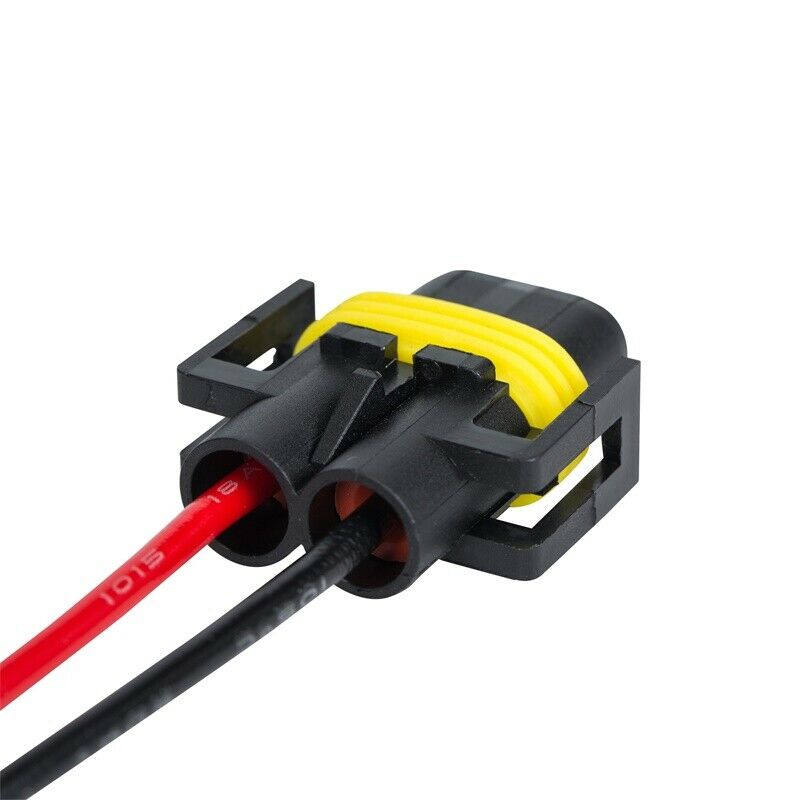 H8 Female Adapter Harness Socket Wire Cord Connector Fit For Headlight Fog Light