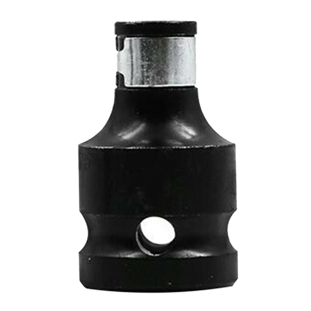 1pc 1 / 2inch To 1 / 4inch Hex Shaft Quick Release Screwdriver Bit Holder