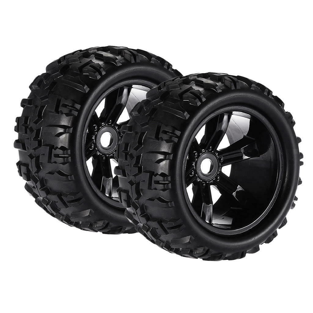 4x 1:8 RC Rock Crawler Car Tires Wheel for Louise E-MAXX HSP HPI Parts