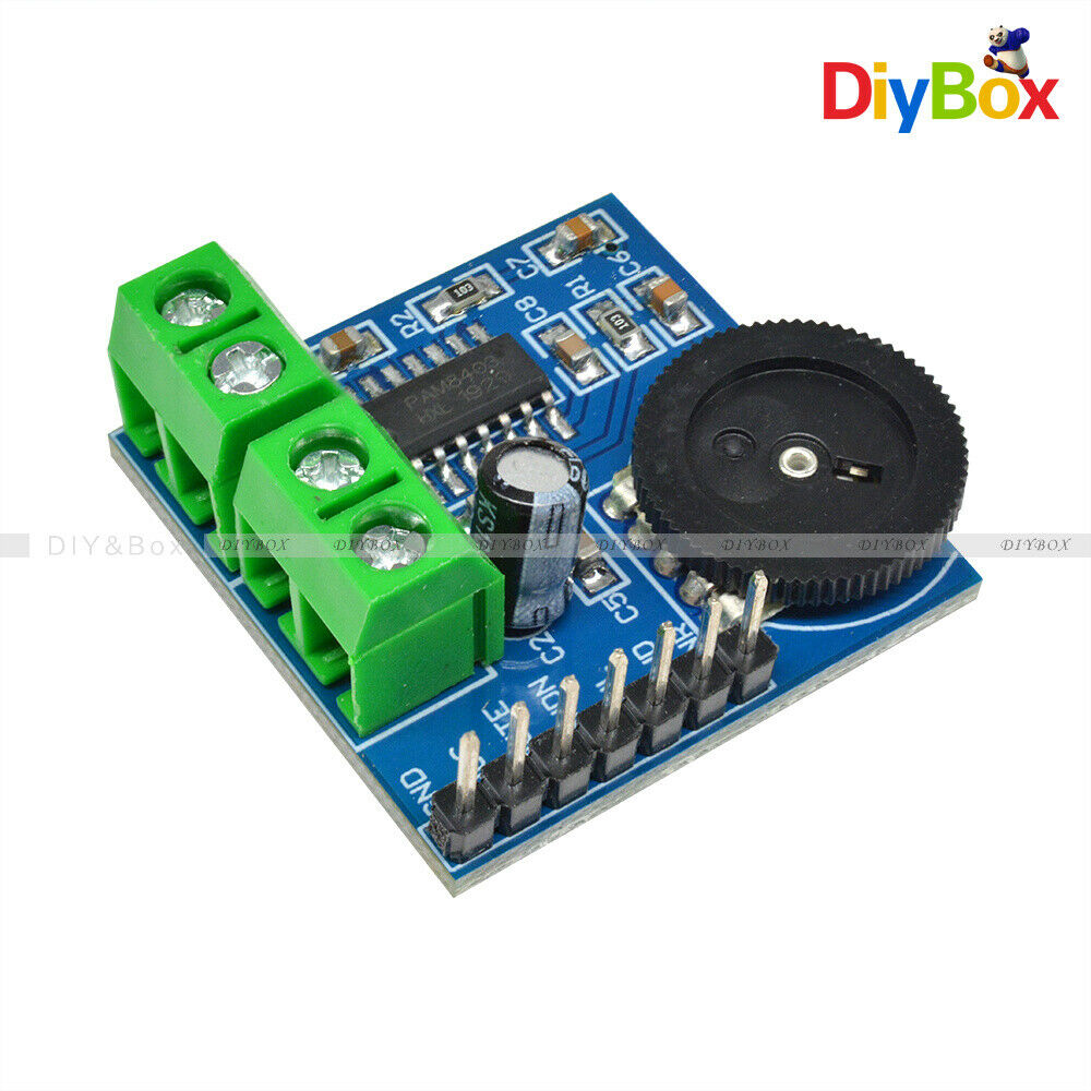 Mini PAM8403 2-Channel Double Track Power Amplifier Module Volume Adjustment