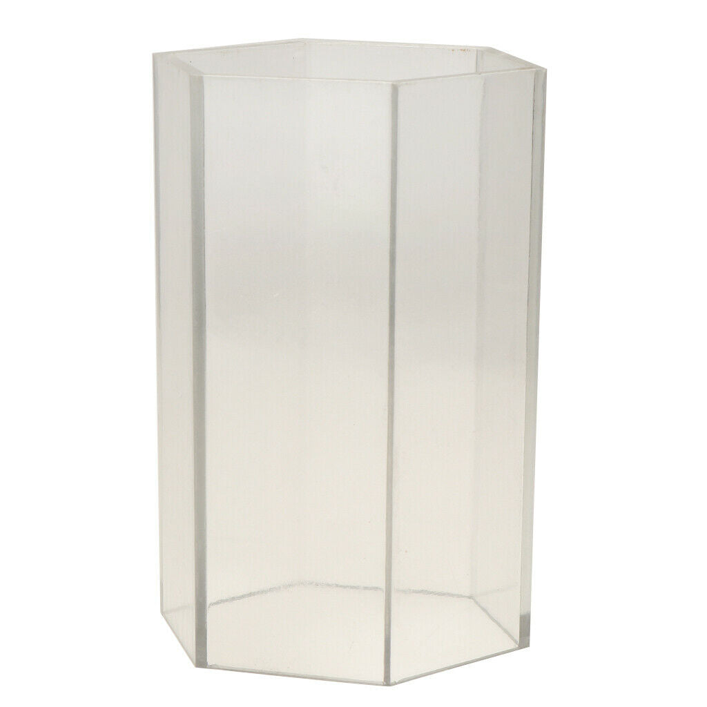 Hexagon Shaped Candle Mould Soap Molds for DIY Candles Making 7.5 x 12 cm