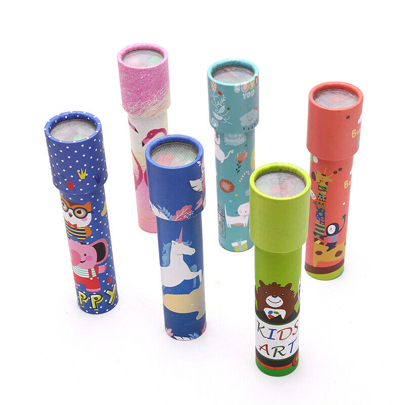 Kids kaleidoscope educational toys creative rotating sensory toys children giSJ