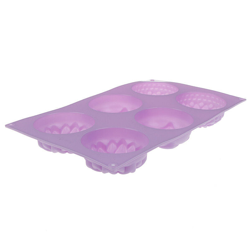 Silicone Soap Mold Flower Pattern Rectangular Handmade Soap Making DIY Mou.l8