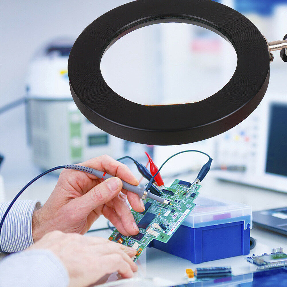 Foldable Illuminated Magnifier Light USB LED Magnifying Glass Magnifier Light