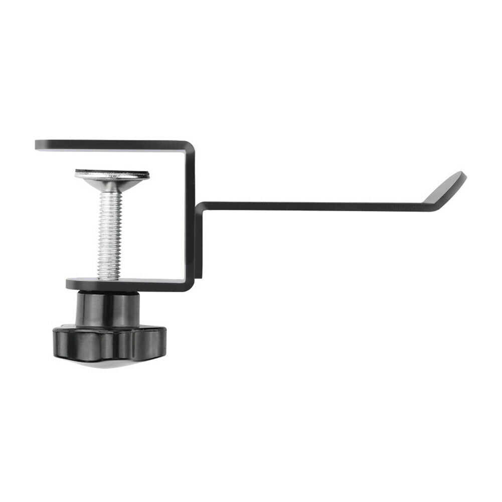 Metal Headphone Clamp Hook Holder Rack Table Gaming Headset Hanger Shelf  @