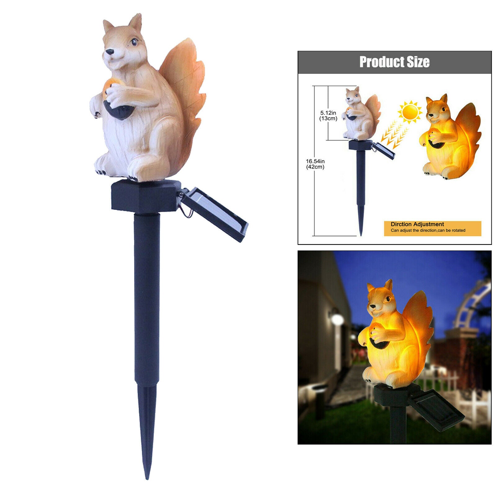 Solar Powered Garden LED Light Garden Decor Housewarming Gifts