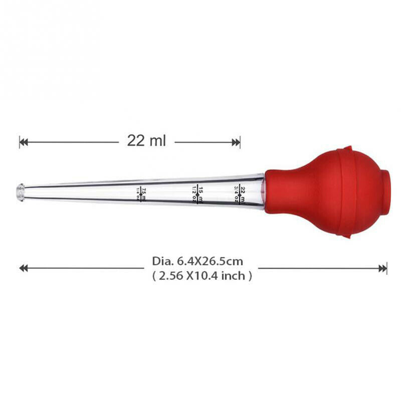 Barbecue Tool Pipette Dropper Sauce Oil Tube Cooking Gadgets Chicken PoultryBDD