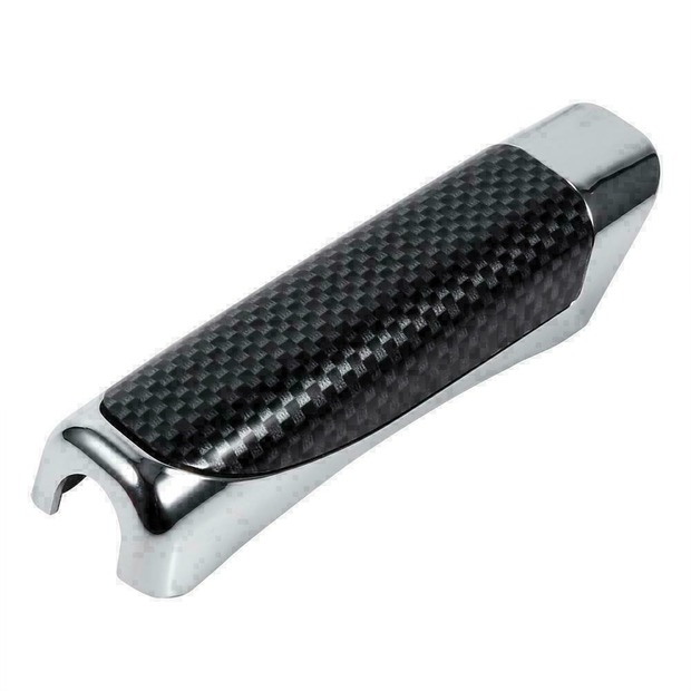 1pc Carbon Fiber Style Car Hand Brake Cover Sleeve Protector Decor Handbrake