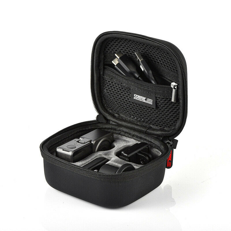 Portable PU Storage Carrying Case Bag Handbag For DJI Action 2 Sports Camera
