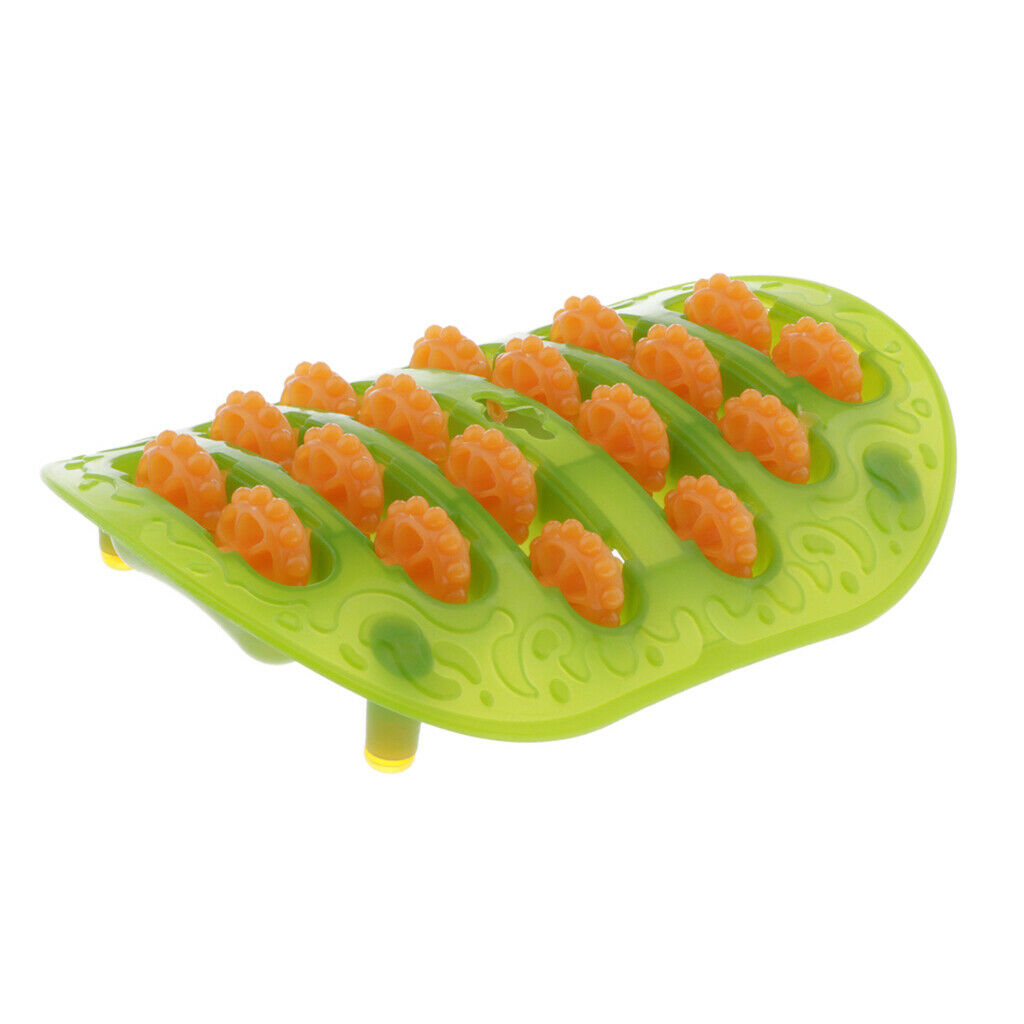 Plastic Foot Legs Reflexology Relief Acupressure Relaxation Massager Roller
