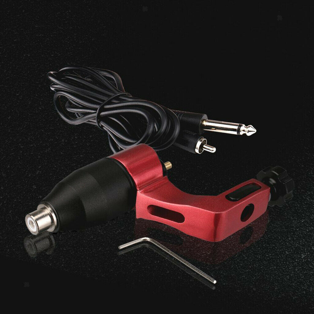 Alloy Rotary Body  Machine Shader Liner Coloring Machine Supply Kits - Red, 8 x