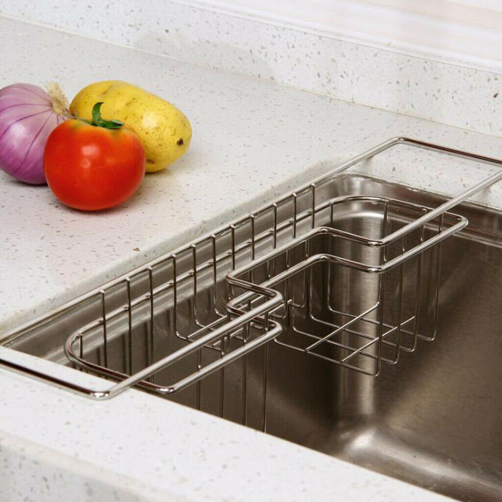 Sink Hanging Shelf Kitchen Rack Bathroom Holder Kitchen Storage Holder