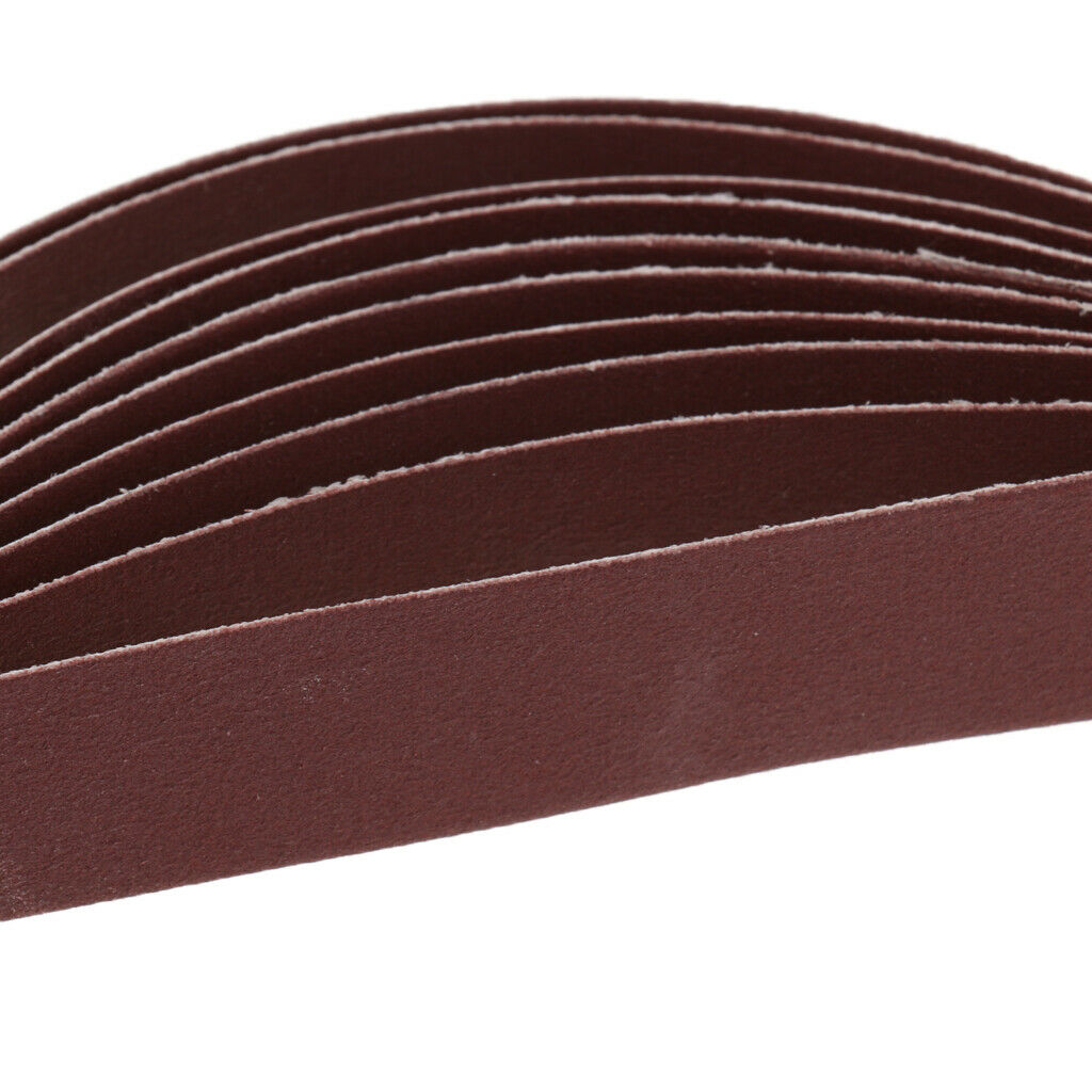 40x 80 120 600 240 Grit 1x30" Sanding Belts For Portable Strip Belt Sander