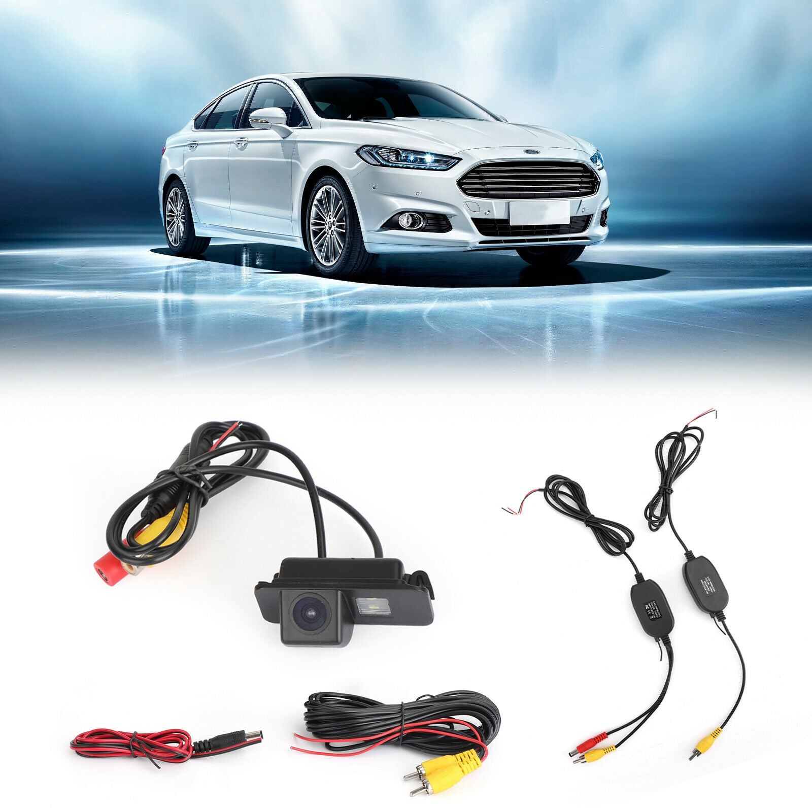 Car Rear View Wireless Camera for FORD MONDEO/FIESTA/FOCUS HATCHBACK/S-Max/KUGA