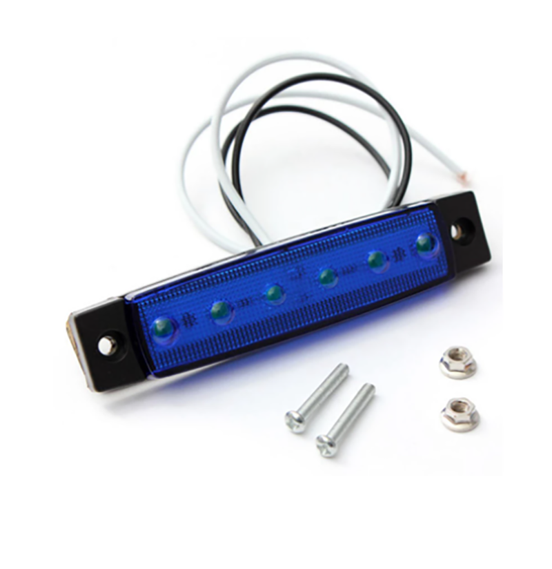 3X Blue Marine Led Lights Courtesy & Utility Strip for Boat Yacht Pontoon Kayak