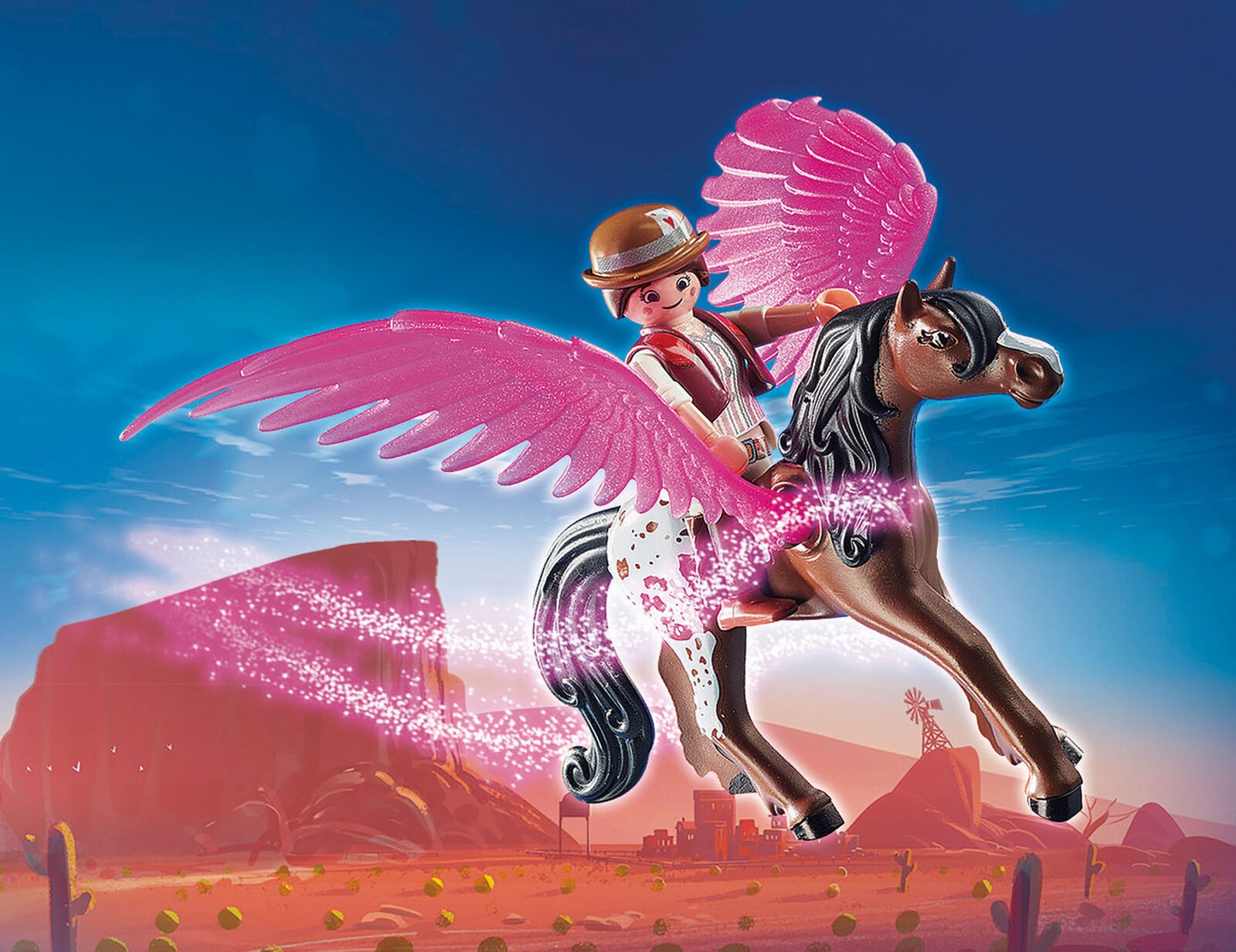 70074 Playmobil Pegasus Del / Marla Playmobil The Movie 41 Pieces Ages 5 Years+