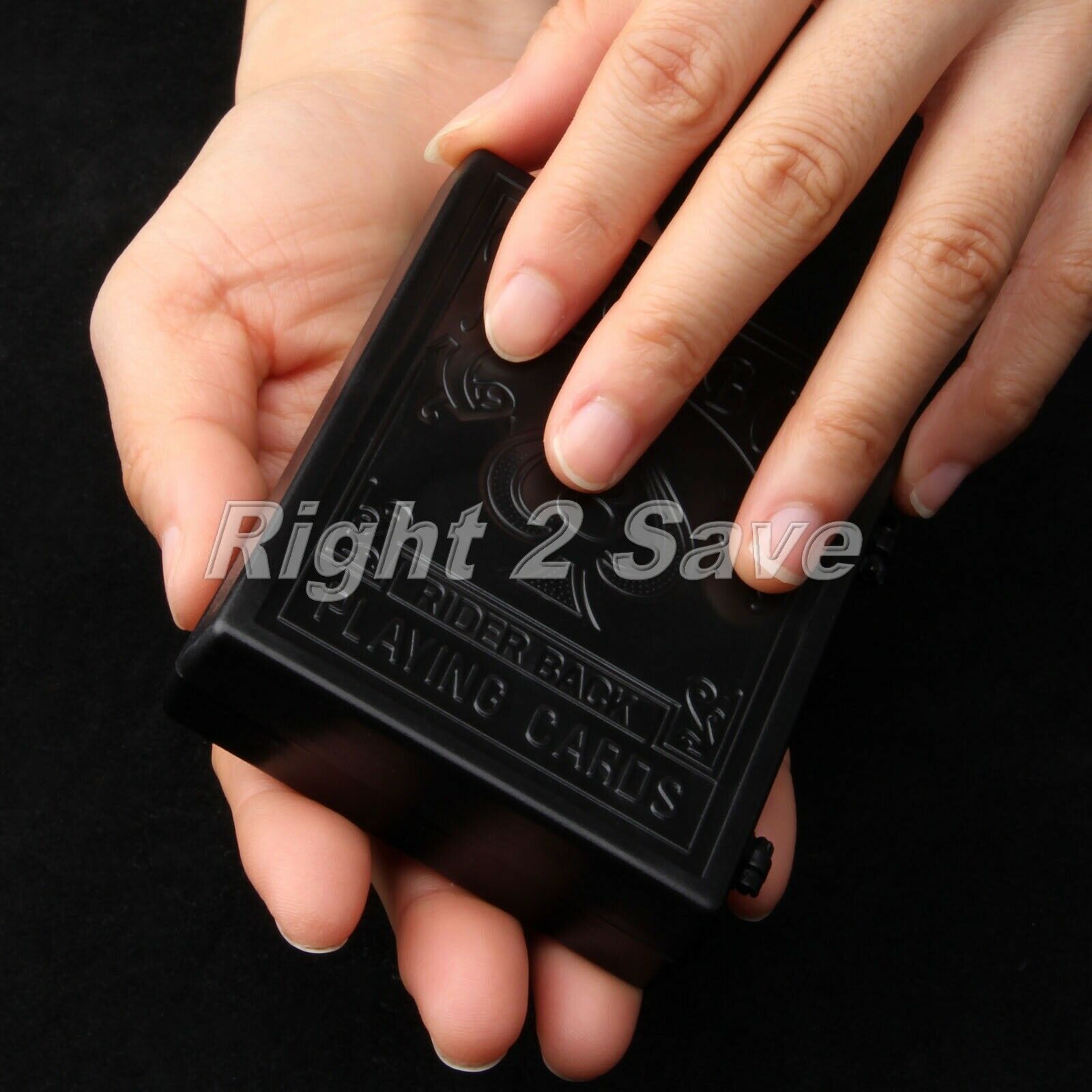 3.94"*2.95"*0.87" Plastic Magic Box Tear off Poker Make Whole Magic Props Tricks