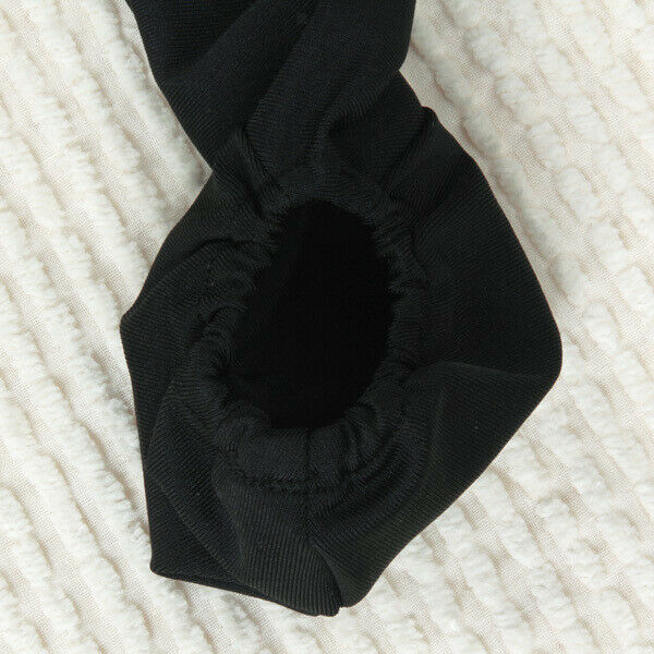 Men's Swimsuit Cover-up with Shaped Tanning Sleeves - Black + Men's