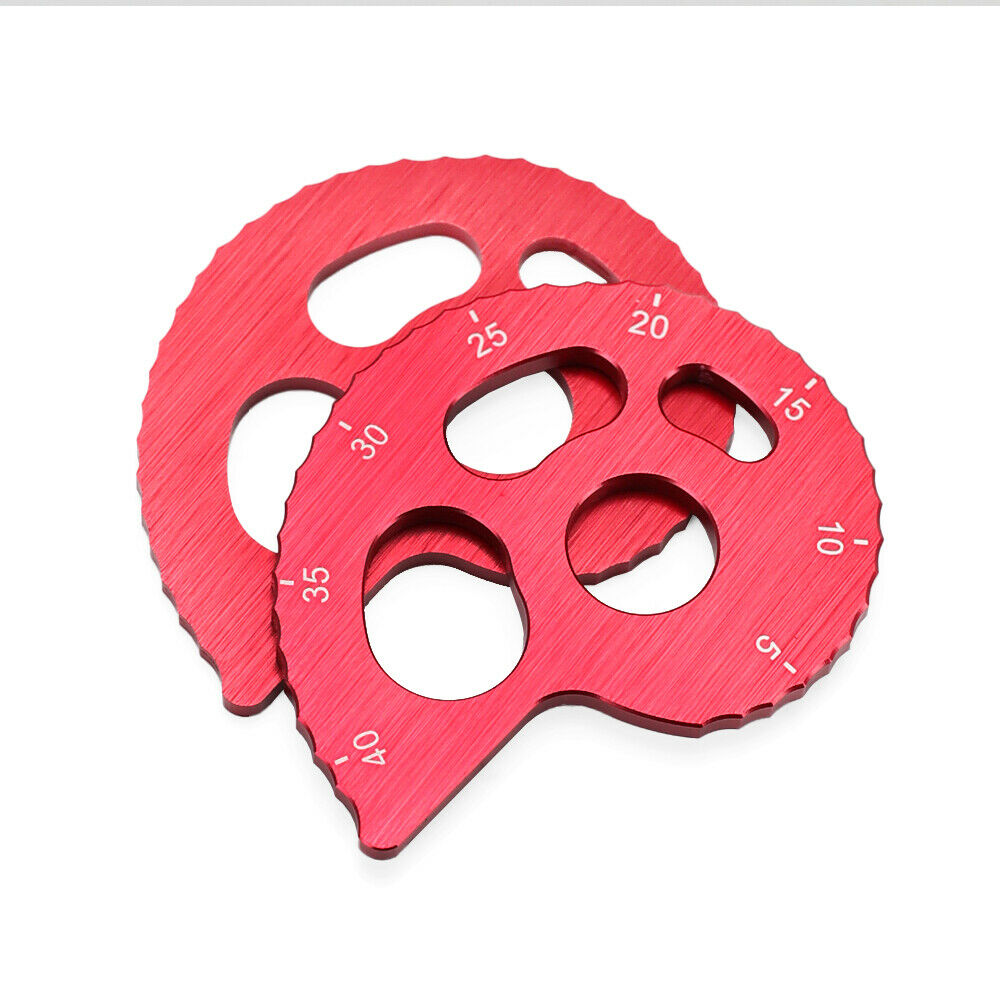Red CNC Chain Adjuster For SUZUKI DR200S/SE/R DR125SE/SM DR350S DR350SM
