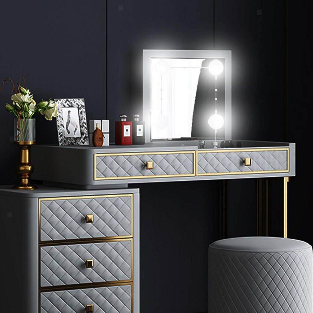 2 Pieces USB Charging Vanity Light Natural Led Lights for Dressing Room