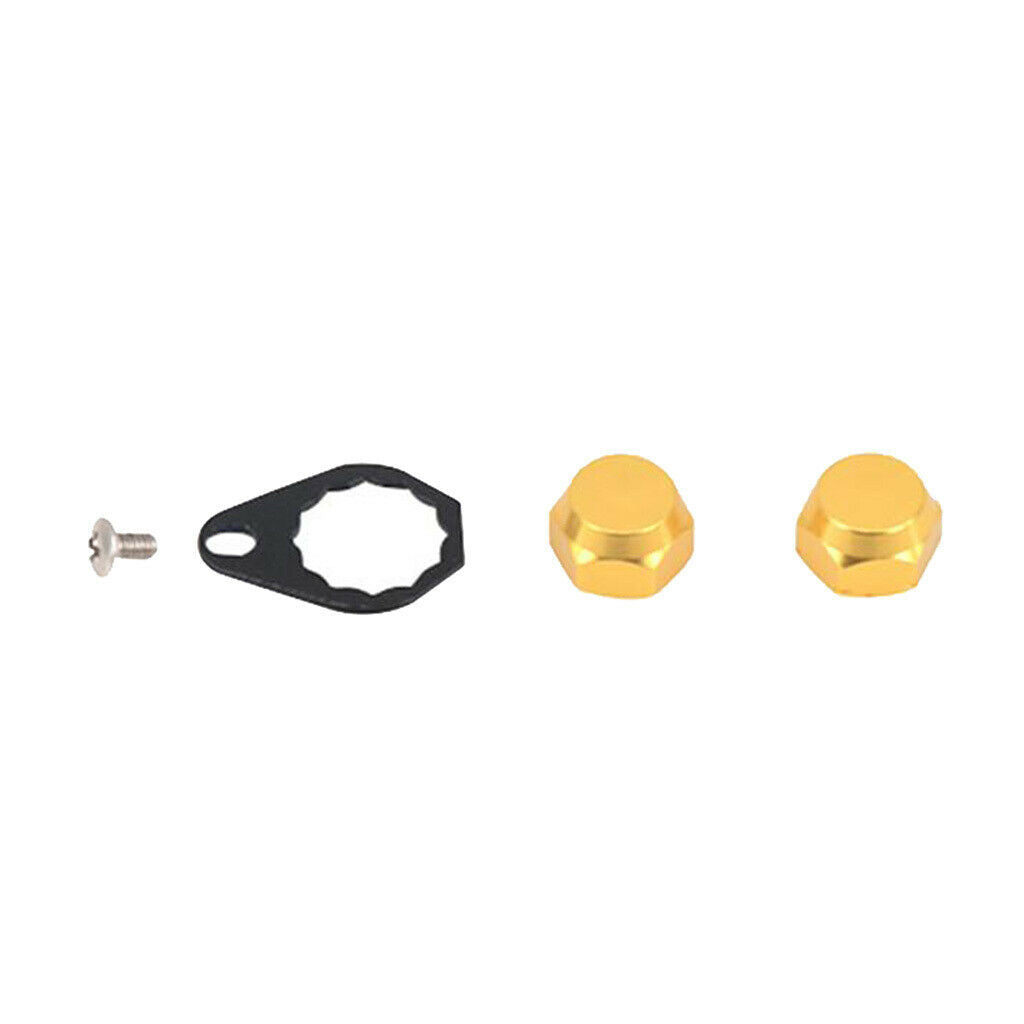 Screw Nut Locking Plate Kit for Fishing Reel Handle DIY Accessory M8 for AD