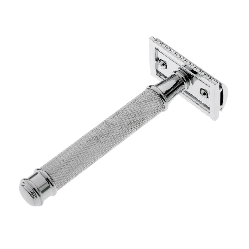 Adjustable Double Edge Safety Razor Classic Manual Shaver For Beard Removal