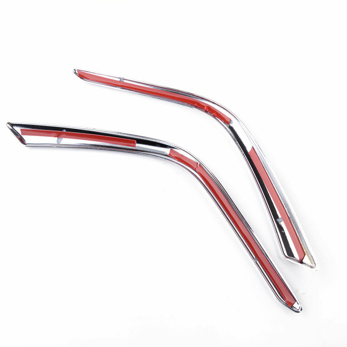 2Pcs Fog Light Eyebrow Cover Trim Frame Fit For Mitsubishi Outlander 19-2020