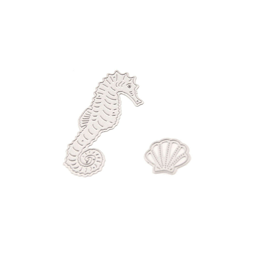 Seahorse Metal Cutting Dies Stencil Scrapbooking Paper Card Embossing Craf.l8