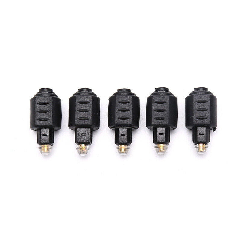 Mini Optical Audio Adapter 3.5MM Female Jack To Digital Male Plug for Amp.l8