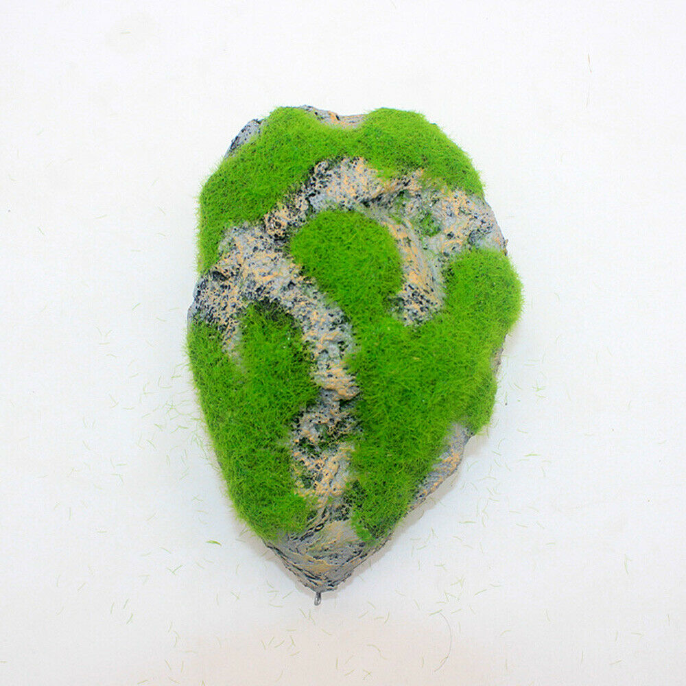 Moss Floating Stone Aquarium Fish Tank Ornament Landscape Bonsai Home Decor Art