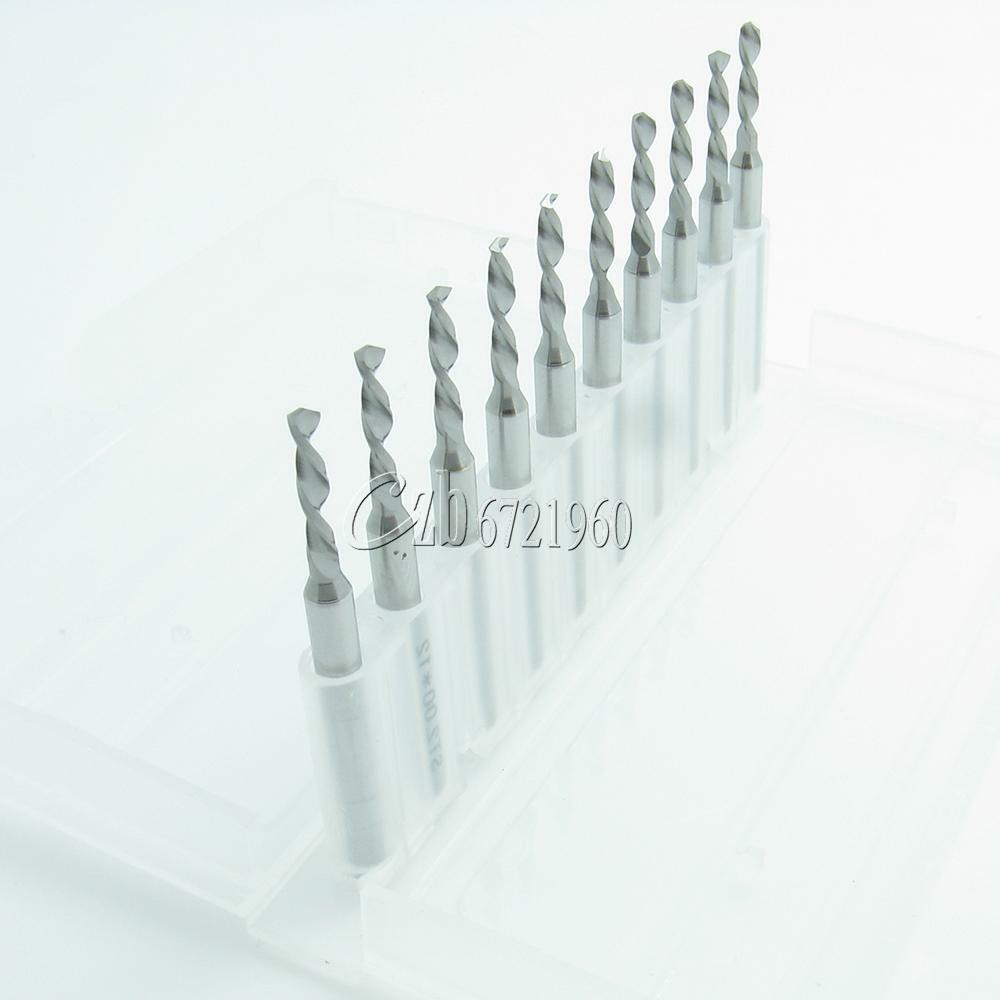 1.5mm Micro Mini Drill Bit PCB Press CNC Dremel Carbide Steel Engraved