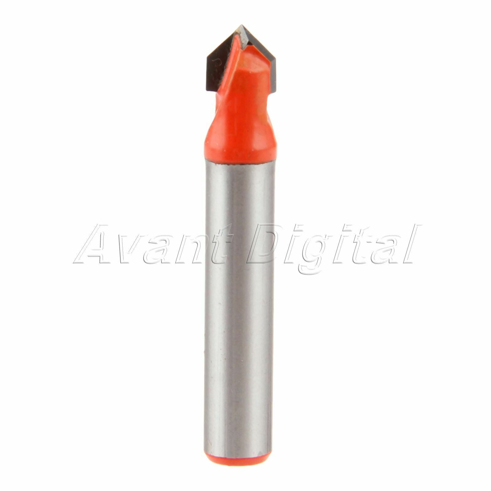 Durable 1/4" x 1/4" Woodworking V Shape Router Bit Wood Trimming Milling Cutter