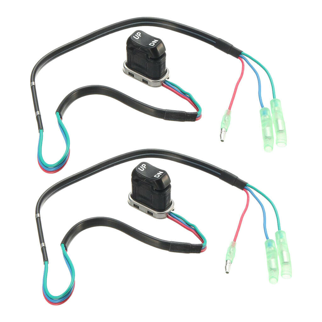 2Pcs Boat Trim & Tilt Switch A for Yamaha 703-82563-01-00 Motor Engine