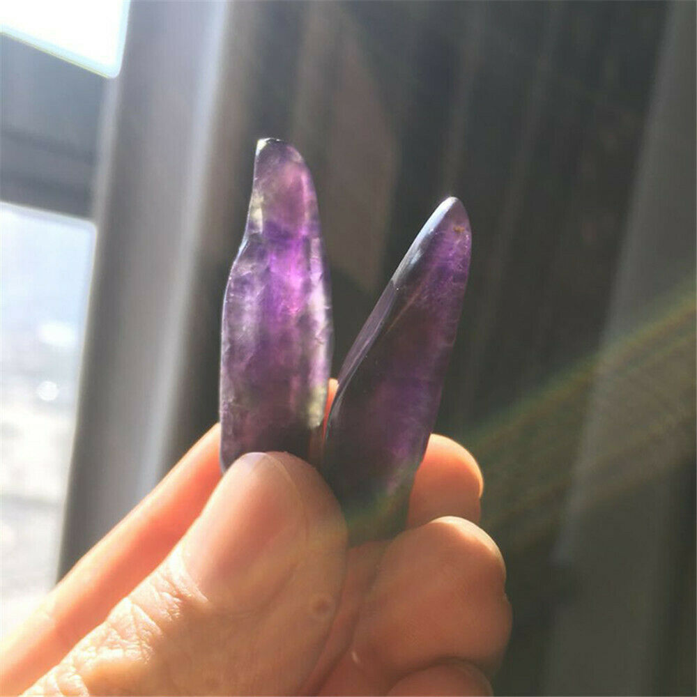 100g Natural Purple Amethyst Point Quartz Crystal Rock Stone Mineral Specimen