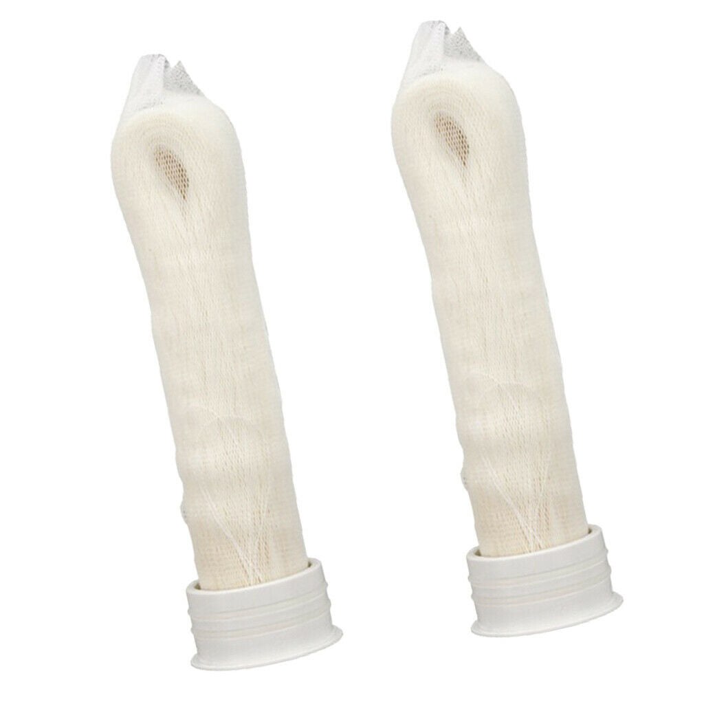 2 Pieces 10 Inch Hollow Fiber Filter Water Purifier Household Water Drinking